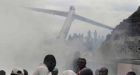 Plane crashes into neighbourhood in Congo, dozens dead