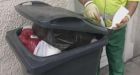 Police protect binmen