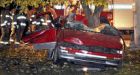 Four young men die as car slams into tree