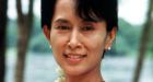 Suu Kyi urges aid to boost civil society in Europe message
