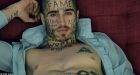 Canadian model hopes face tattoos will make him the most famous man in the world