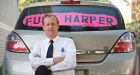 Alberta man gets $543 ticket for posting 'F--- Harper' sign in car window | Albe