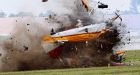 Police say 7 dead after military jet crashes during airshow