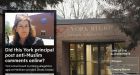 The Muslim witch-hunt against Markham principal