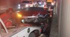 Costly crash: Lamborghini and Ferrari collide in Massey Tunnel